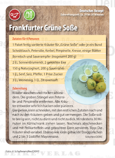 Frankfurter Grüne Sauce