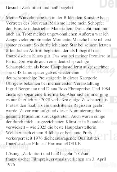 César (Texträtsel) KW 1426