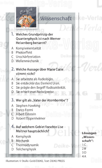 Physiker - Quiz