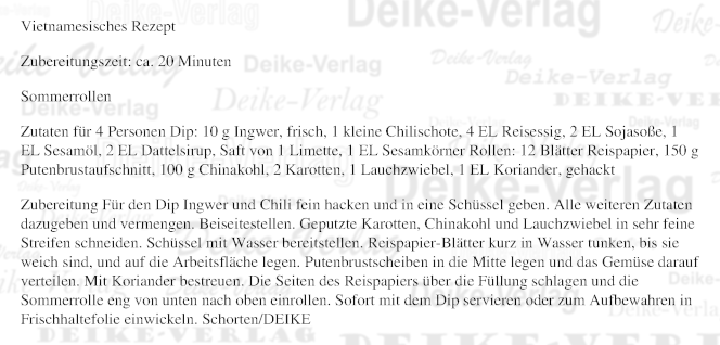 Sommerrollen