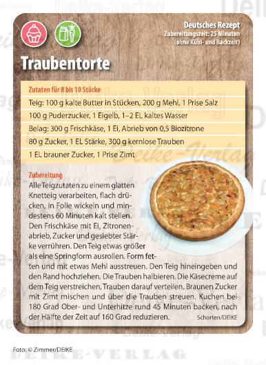 Traubentorte