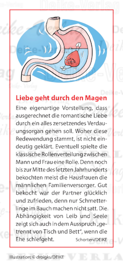 Liebe geht durch den Magen