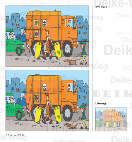 Müllabfuhr - Fehlerbilder KW 1923