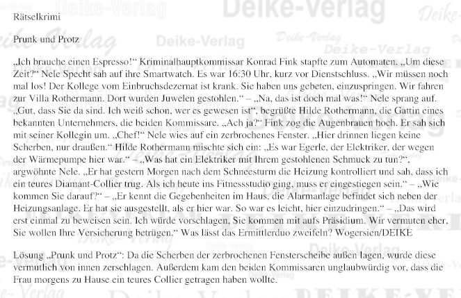 Prunk und Protz
