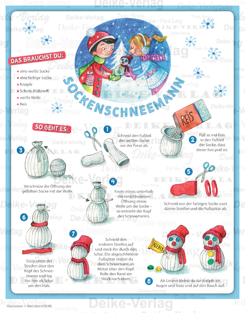 Sockenschneemann