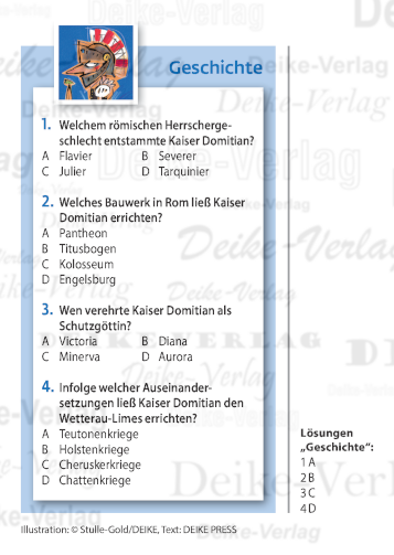 Domitian - Quiz
