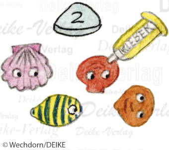 Muscheln anmalen