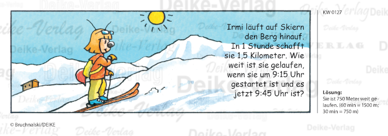 In den Bergen - Irmi die Rätselbiene KW 0127