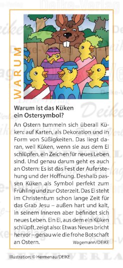 Warum ist das Küken ein Ostersymbol?
