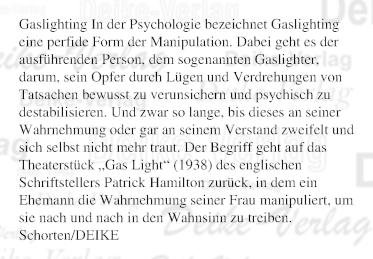 Gaslighting