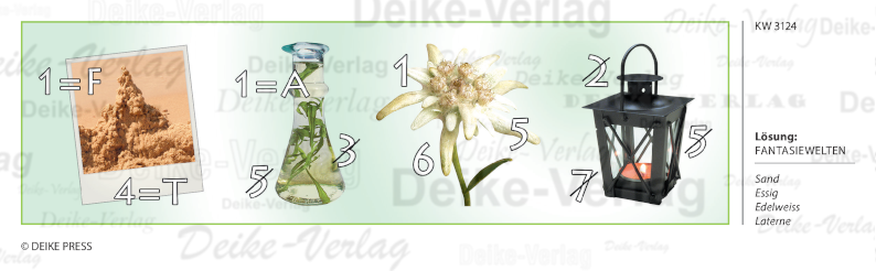 Fantasiewelten - Rebus KW 3124