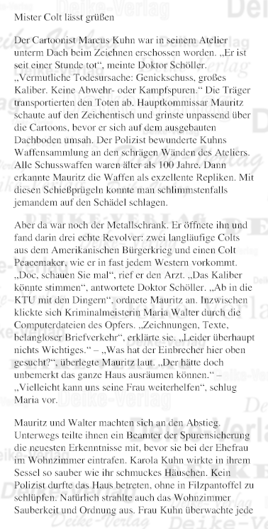 Mister Colt lässt grüßen