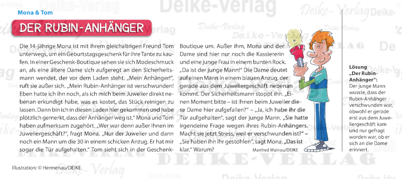 Der Rubinanhänger (Mona und Tom)