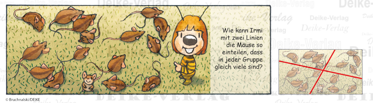 Mäuse - Irmi die Rätselbiene KW 4624