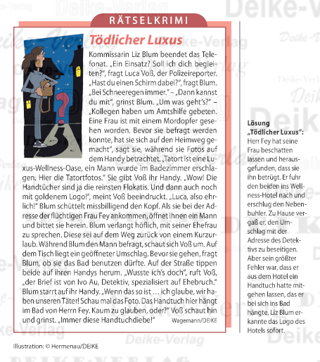 Tödlicher Luxus (Liz Blum)