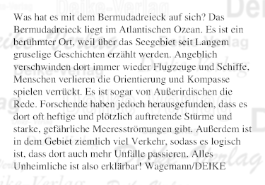 Was hat es mit dem Bermudadreieck auf sich?
