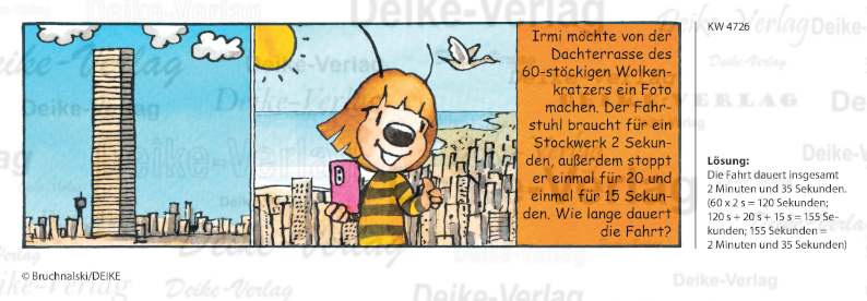 Hochaus - Irmi die Rätselbiene KW 4726