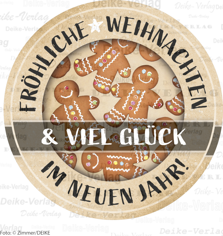 Fröhliche Weihnachten und viel Glück im neuen Jahr