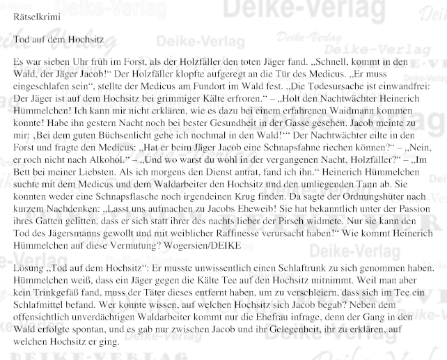 Tod auf dem Hochsitz (Hümmerlin)