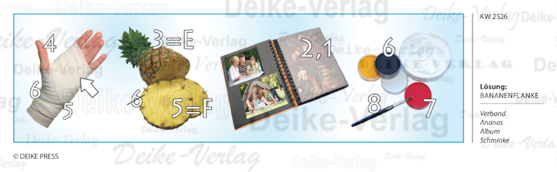 Bananenflanke - Rebus KW 2526