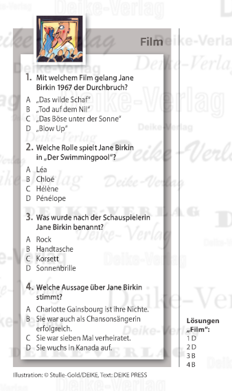 Jane Birkin - Quiz
