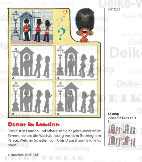 London - Oscar der schaue Dackel KW 1826