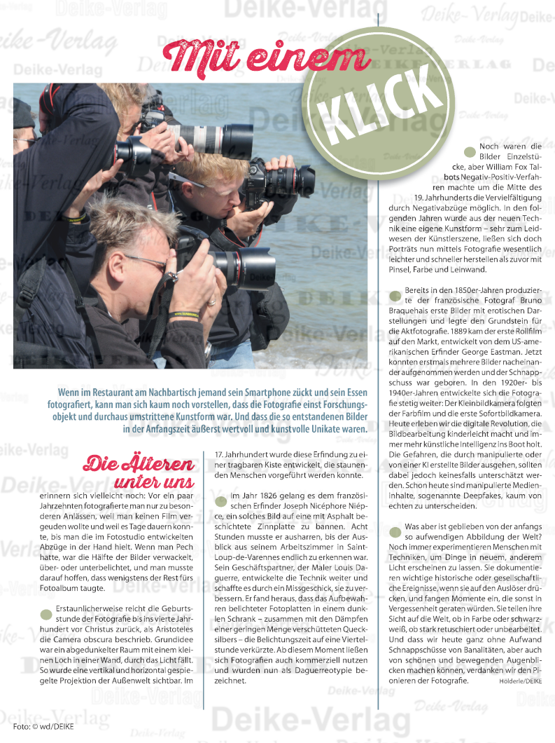 Fotografieren