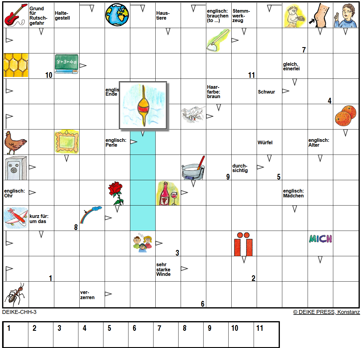 Bilder-Schwedenrätsel