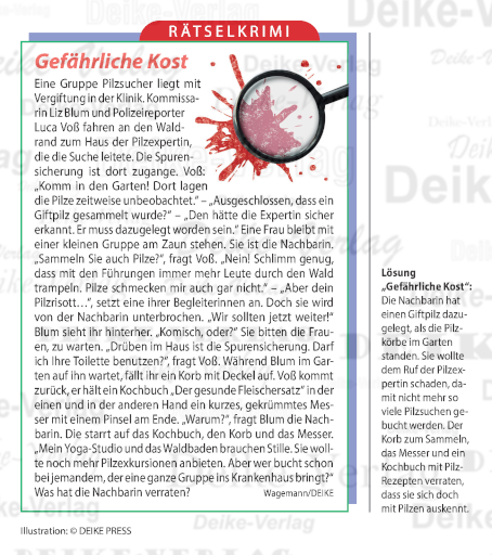 Gefährliche Kost (Liz Blum)