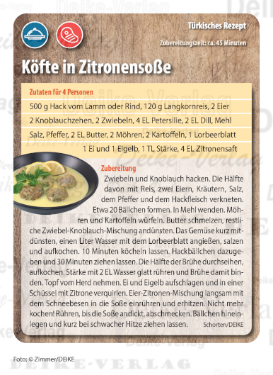 Köpfte mit Zitronensauce