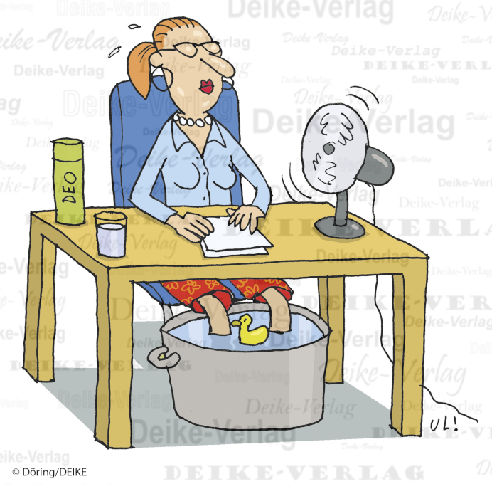 Büro im Sommer