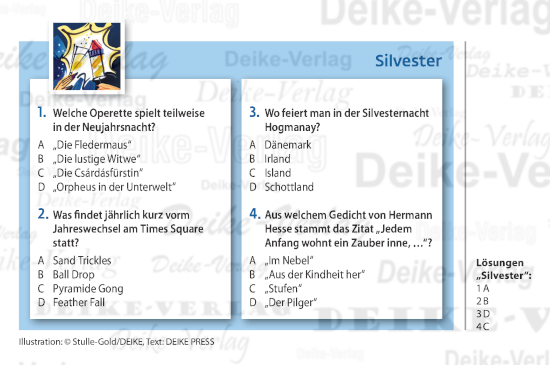 Silvester - Quiz
