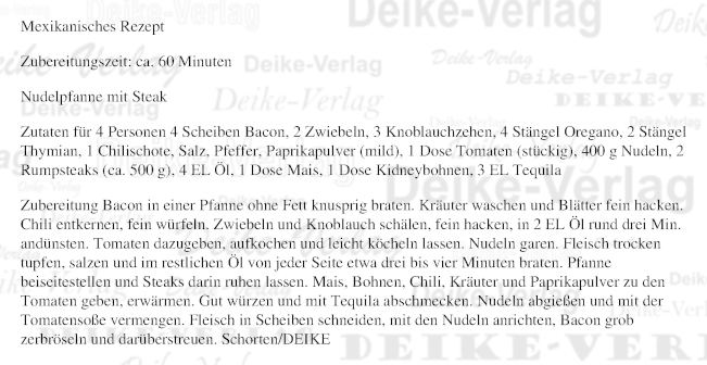 Nudelpfanne mit Steak
