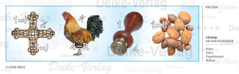 Neujahrgrüße - Rebus KW 5326