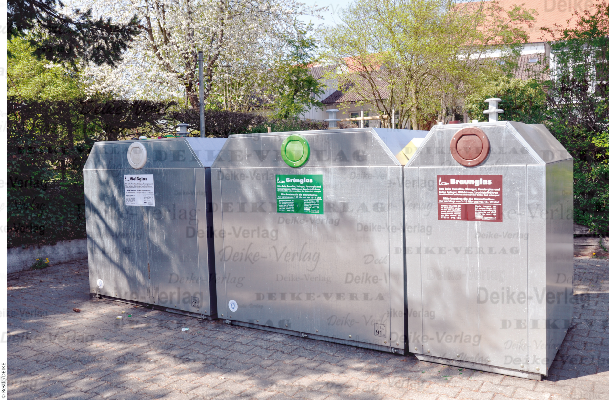 Entsorgung - Glascontainer