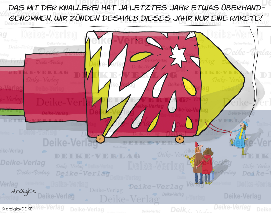 Weniger Böller