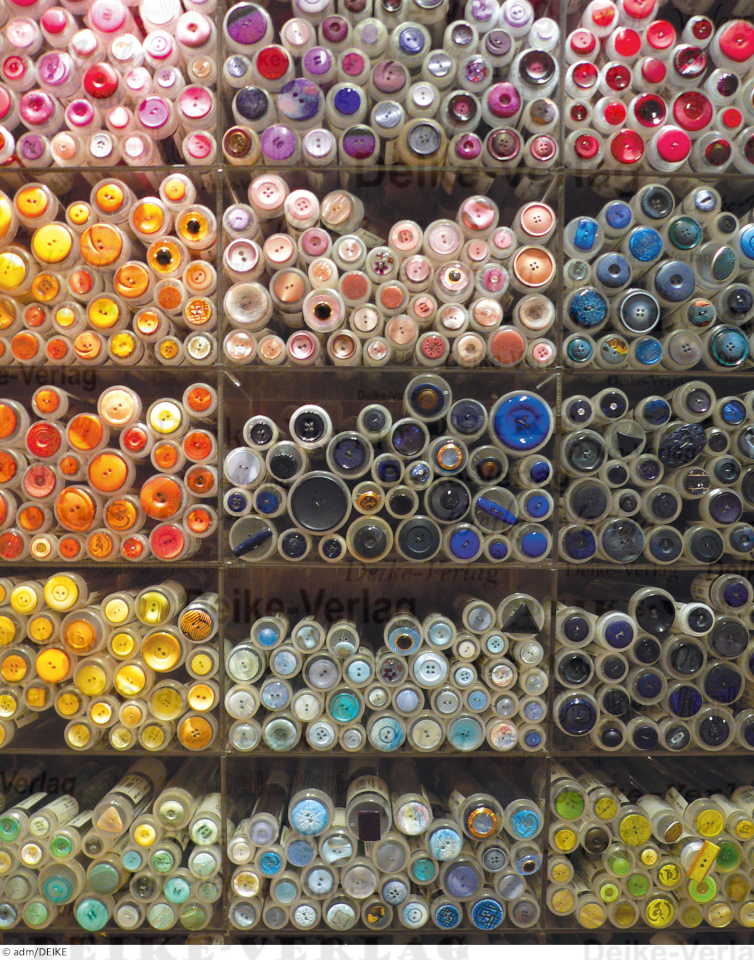 Knöpfe im Laden