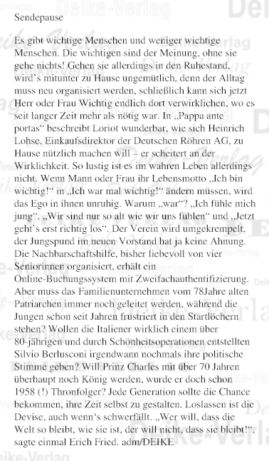 Wichtig!