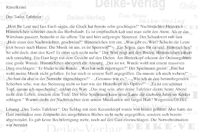 Des Todes Tafelzier (Hümmelchen)