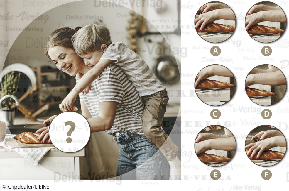 Frühstück - Ausschnitträtsel