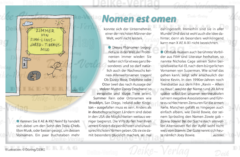 Nomen est omen