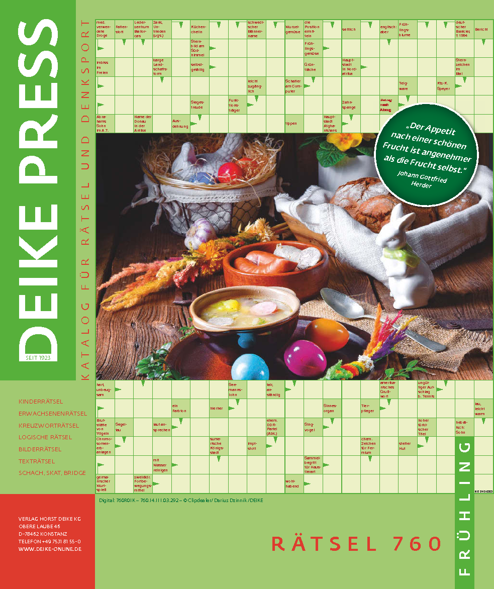 DPU Quartalsheft Rätsel 760