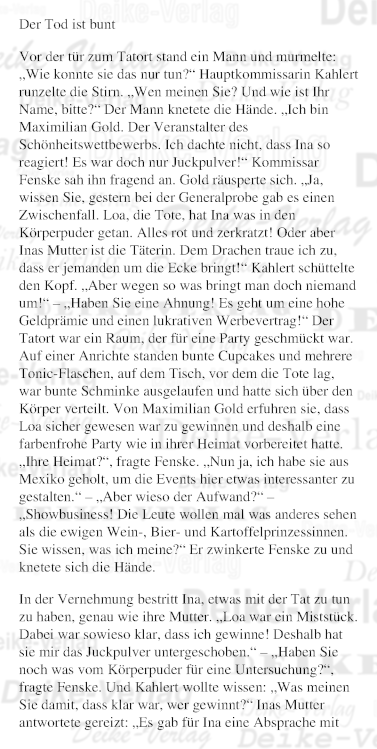 Der Tod ist bunt