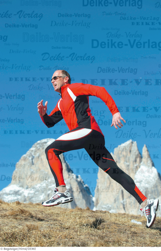 Lauftraining in den Bergen