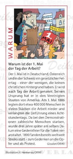 Warum ist der 1. Mai der Tag der Arbeit?