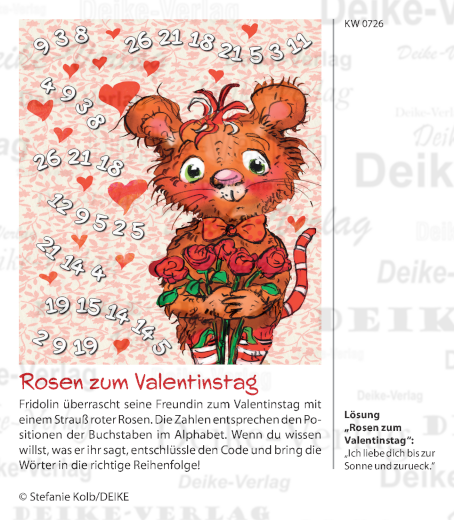 Rosen - der fabelhafte Fridolin KW 0726
