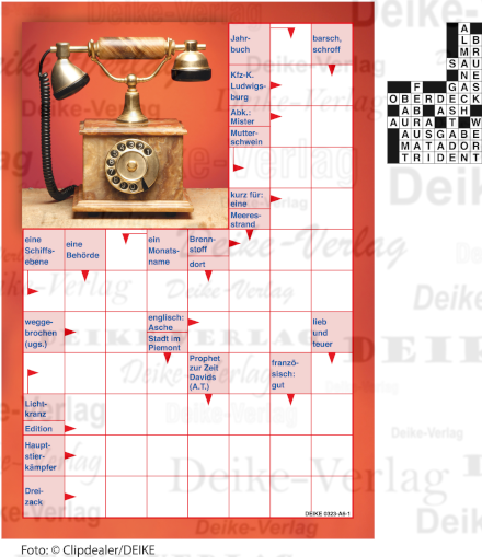 Telefon (Schwedenrätsel) DIN A6