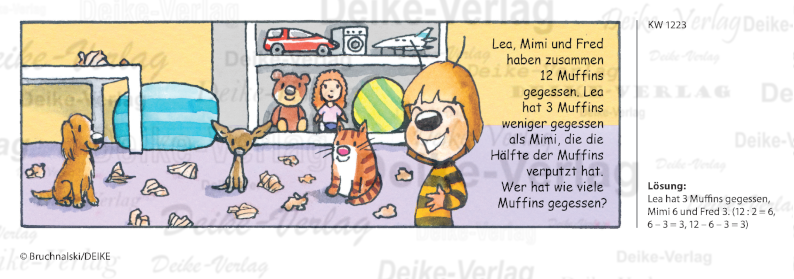 Muffins - Irmi die Rätselbiene KW 1223