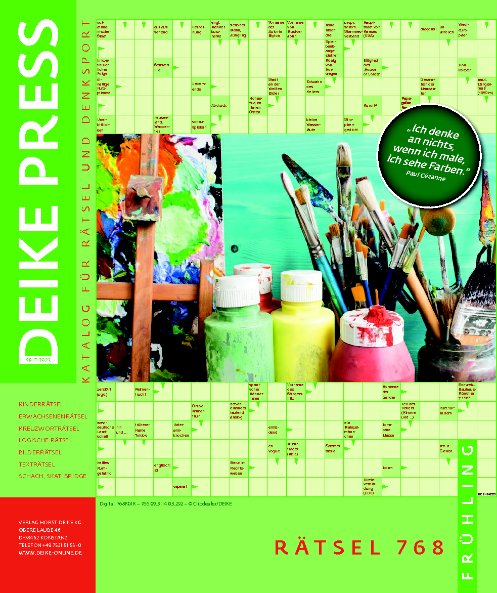 DPU Quartalsheft Rätsel 768