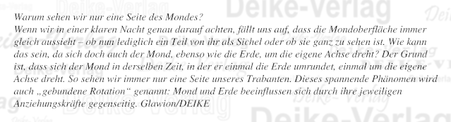 Warum sehen wir nur eine Seite des Mondes?